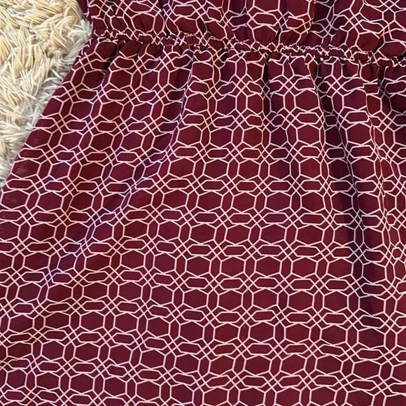 Cupcakes & Cashmere Cold Shoulder Romper Dress Women size M - Picture 3 of 10